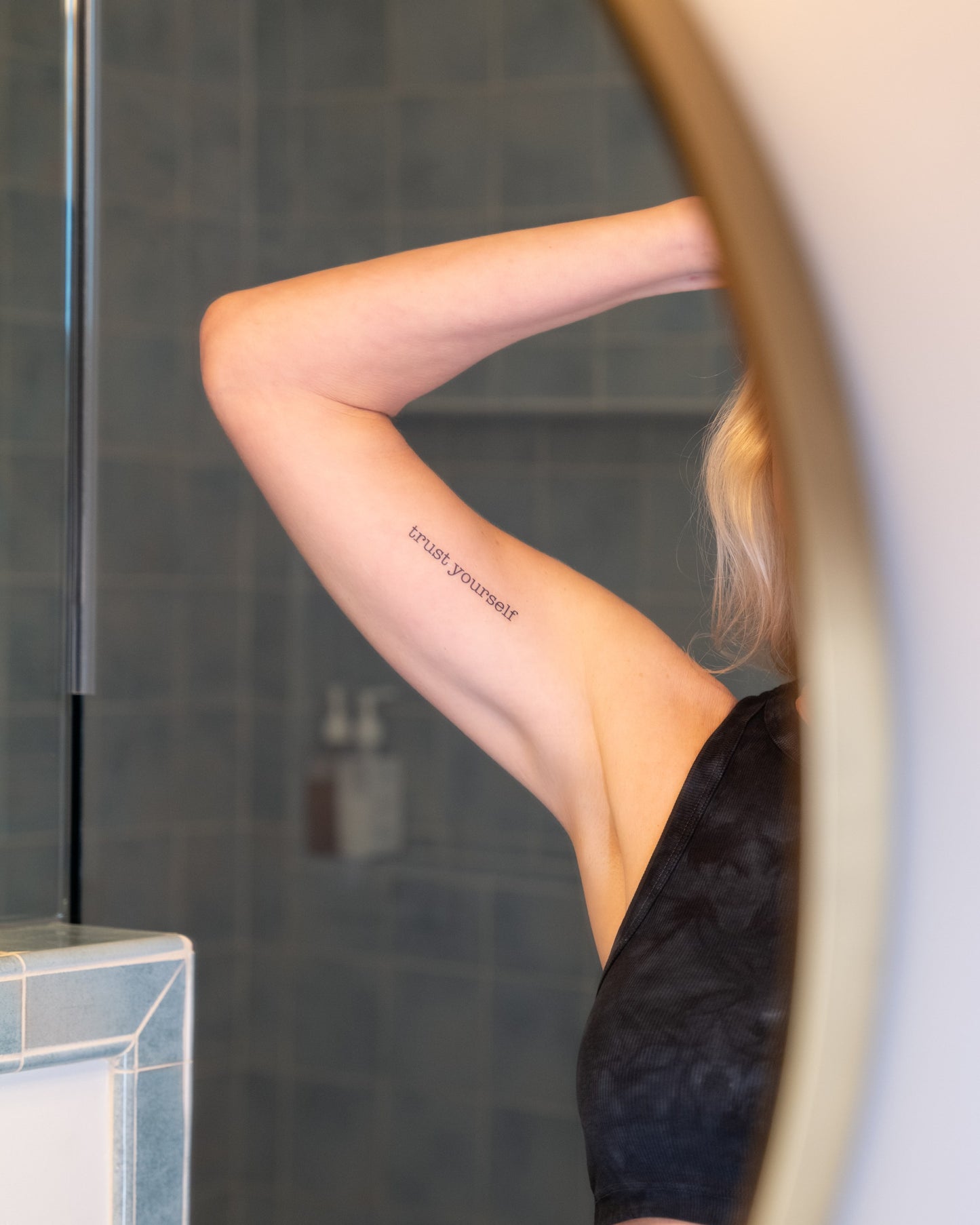 Mirror Me Affirmation Temporary Tattoo Sheet-3 Pack